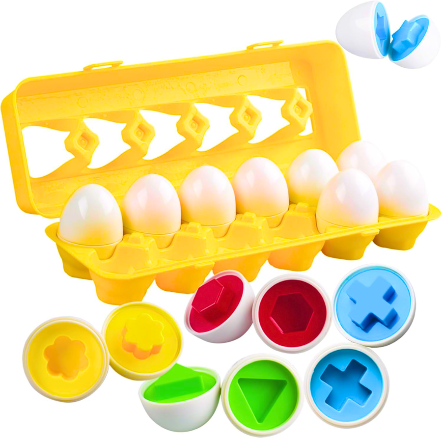 Karton edukativnih jaja za bebe (12kom)