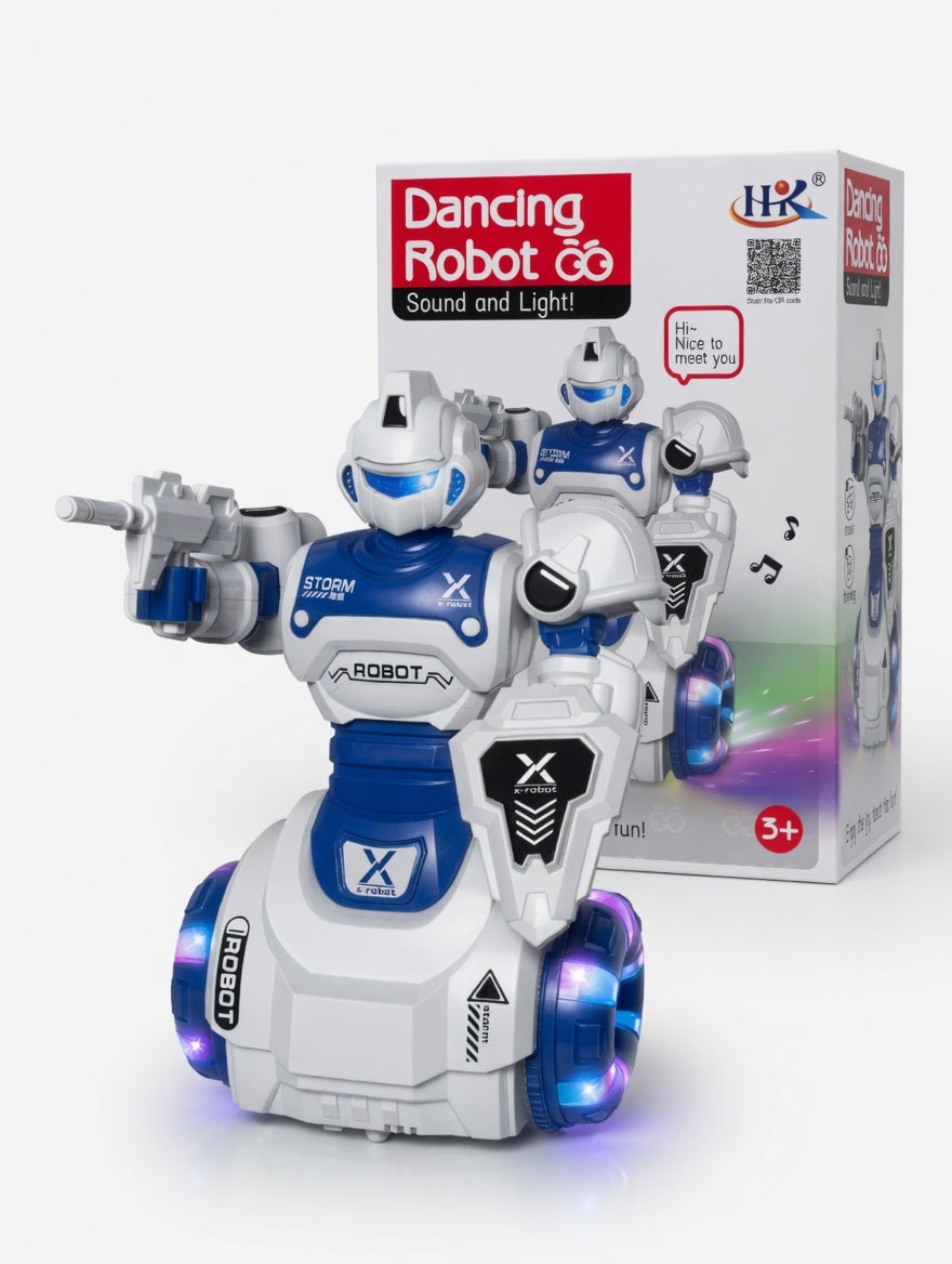 Interaktivni Svetleći Robot za decu